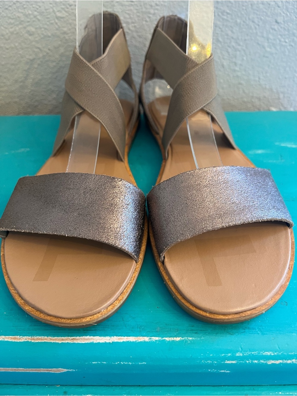 Sorel Ella II Ash Sandals Size 10 - Picture 4 of 8